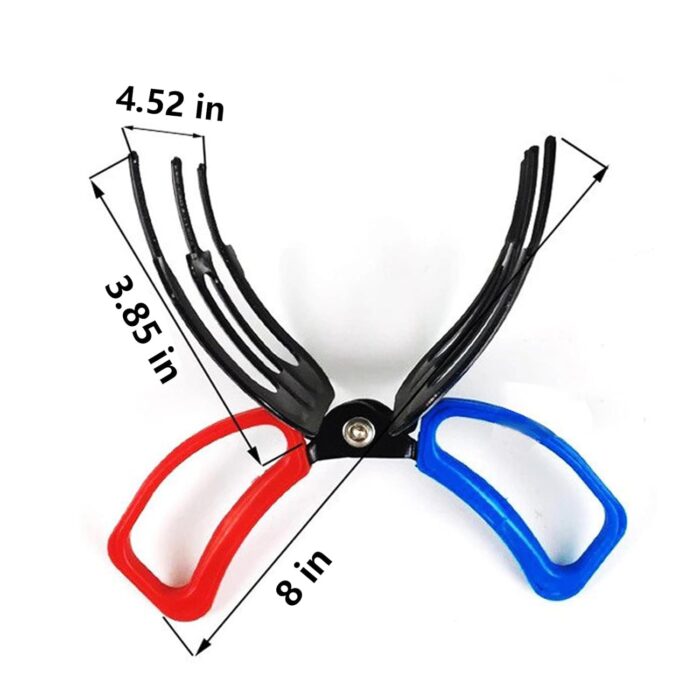 3 Claw Fish Gripper, Fishing Pliers Gripper, 2025 New Multifunctional Metal Fish Control Clamp Forceps, for Catch Most Freshwater Fish Fishing Accessories (3 Claw Fish Gripper) - Image 6