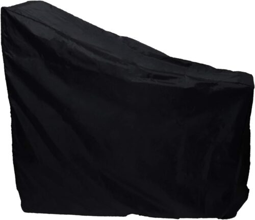 Exercise Bike Cover, Upright Indoor Cycling Protective Cover and Oxford waterproof fabric are the ideal choice for indoor and outdoor use （black）