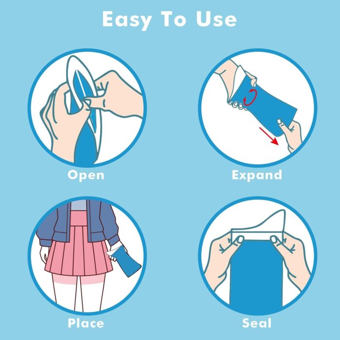 Disposable Urine Bags, 900ML Pee Bags for Women Men Emergency Use, 8/12/24 Pcs Unisex Urine Vomit Bag for Camping, Hiking, Traffic Jams, Road Trips, Pregnant, Patients - Image 5