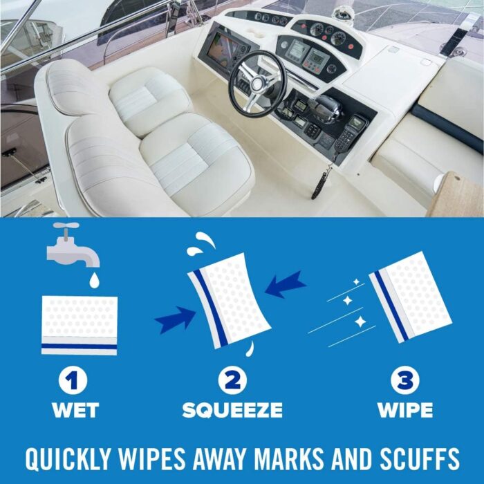 Premium Boat Scuff Erasers, Boating Accessories for Cleaning, Gift for Pontoon, Fishing, Jon Boats, Decks, Vinyl and Hull Cleaner, Gadgets for Men and Women - Image 5