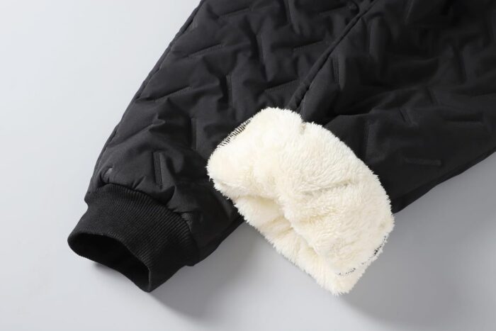 Men's Winter Snow Pants Sherpa Lined Sweatpants Thicken Warm Fleece Pants Sports Jogger Pants - Image 5