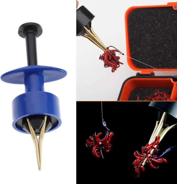 The Lord of the Tools 2PCS Pellet Banding Tools Bait Bander Carp Fishing Accessories Coarse Fishing Terminal Tackle with 300PCS 4mm & 300PCS 3mm Bait Bands - Image 2
