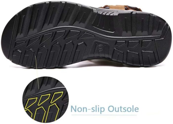 visionreast Mens Athletic Sandals Open Toe Hiking Outdoor Non-slip Sandals Air Cushion Sport Casual Beach Sandals - Image 6