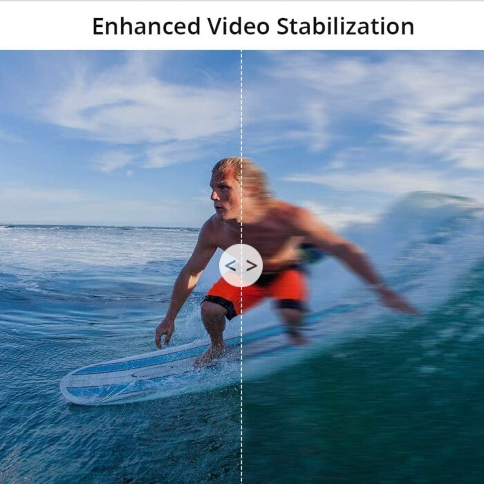 AKASO Brave 7 LE 4K30FPS 20MP WiFi Action Camera with Touch Screen EIS 2.0 Zoom Remote Control 131 Feet Underwater Camera with 2X 1350mAh Batteries Support External Microphone Vlog Camera - Image 5