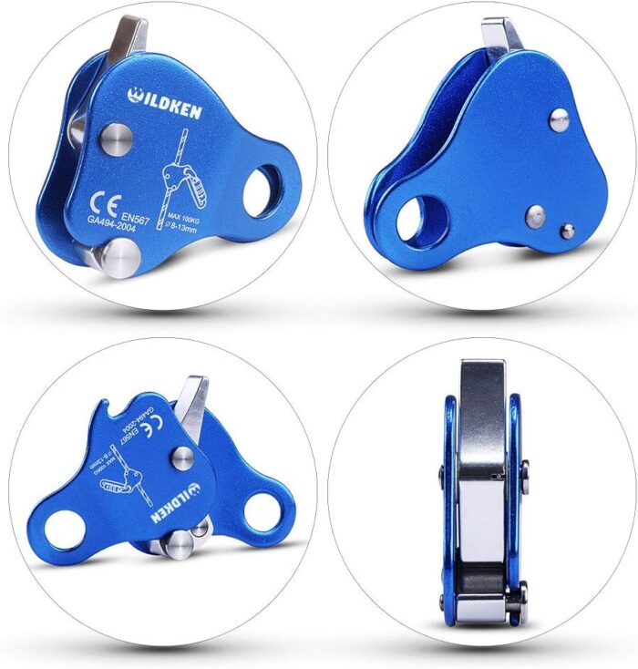 Climbing Ascender Fall Protection Belay Device Climbing Rope Grab for Rock Climbing Mountaineering Tree Arborist Expedition Caving Rescue Aerial Work - Image 3