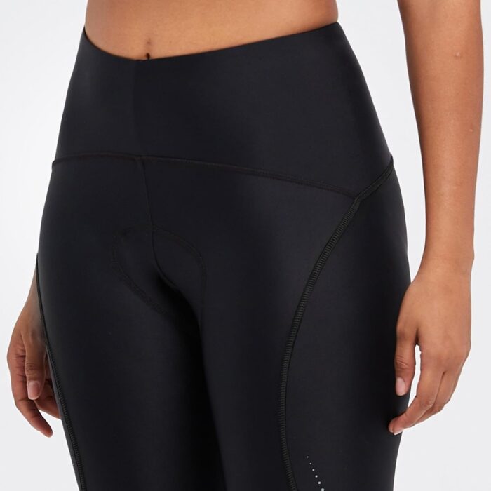 baleaf Women's Bike Pants High Waist 4D Padded Cycling Capris Shorts 3/4 Biking Tights Pockets UPF50+ - Image 5