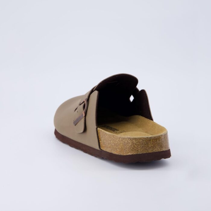 CUSHIONAIRE Men's Haze Genuine Suede Faux Fur Cork Footbed Clog with +Comfort - Image 5