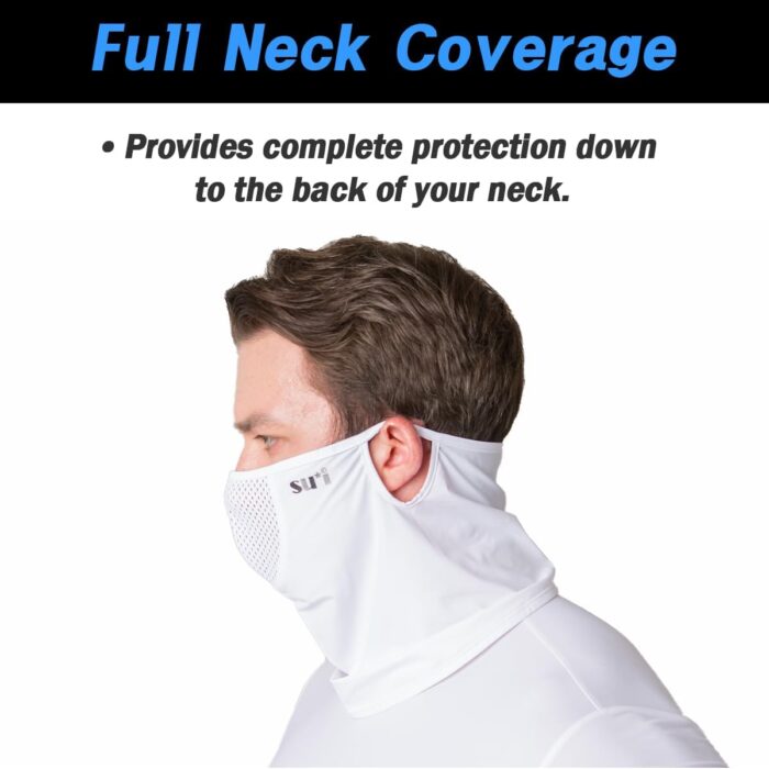 KOREA (Type E) UV Sun Protection Balaclava Half Face Mask - For Golf, Hiking, Running, Cycling & Outdoor Sports - Image 8