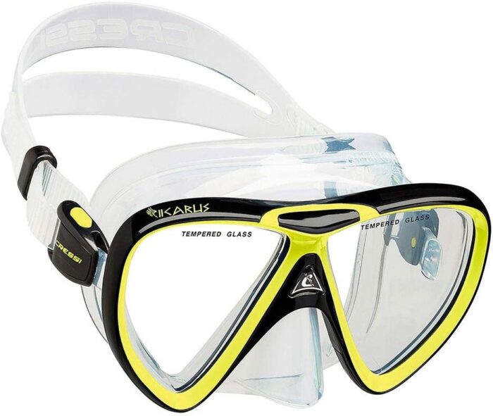Cressi Adult Snorkeling Kit, Mask & Snorkel - Quality Equipment for Discovering the Underwater World | Ikarus & Orion: Designed in Italy - Image 2