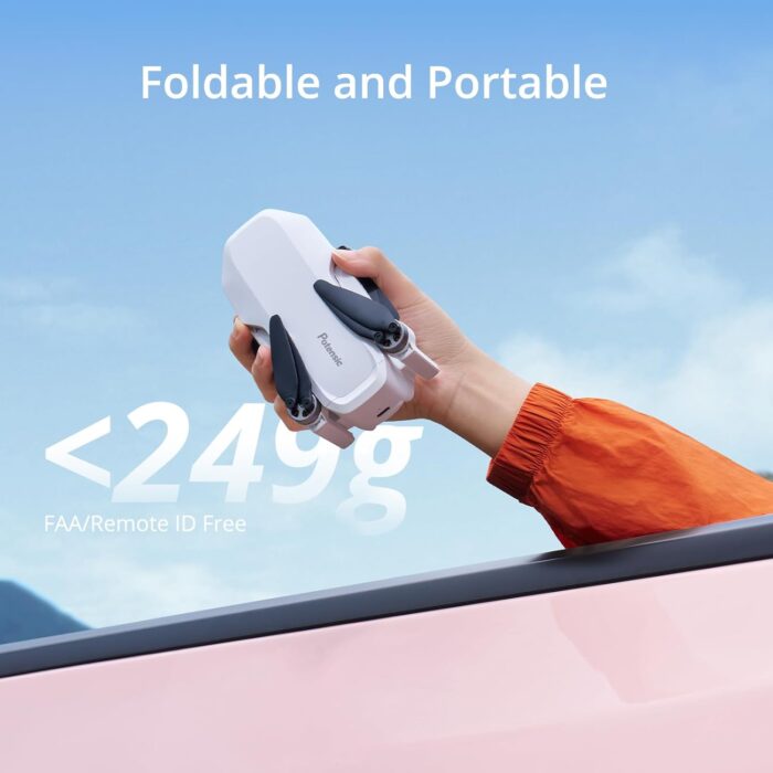 Potensic ATOM LT GPS Drone Under 249g, 2 Batteries 80 Mins, EIS 2.5K Camera, 4KM FPV Transmission, Brushless Motor, Auto Return, SurgeFly, Entry Level Foldable Drone for Adults Beginner, Expansion Kit - Image 5