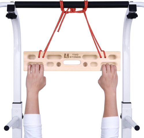 Two Stones Portable Hangboard | Rock Climbing Hangboard | Hang Board for Climbing | Rock Climbing Gifts for Rock Climbers for Climbers | Bouldering Gifts