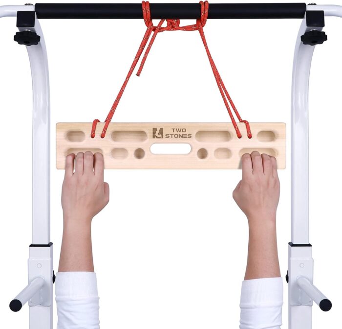 Two Stones Portable Hangboard | Rock Climbing Hangboard | Hang Board for Climbing | Rock Climbing Gifts for Rock Climbers for Climbers | Bouldering Gifts