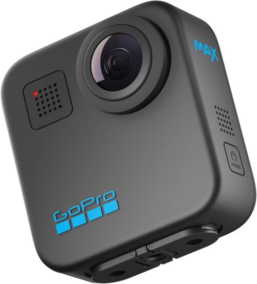GoPro MAX — Waterproof 360 + Traditional Camera with Touch Screen Spherical 5.6K30 HD Video 16.6MP 360 Photos 1080p Live Streaming Stabilization