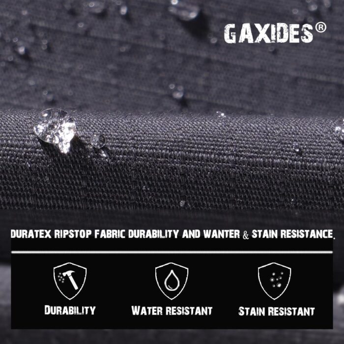 Men's Waterproof Rip-Resistant Tactical Pants with 9 Pockets for Hiking, Travel, and Outdoor Sports - Image 6