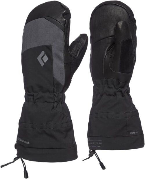 BLACK DIAMOND Men's Mercury Mitts Waterproof Cold Weather Snow Mittens for Skiing, Mountaineering, and Snowboarding