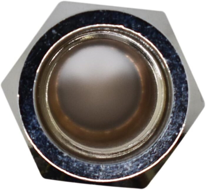 Scuba Choice Diving Brass Adapter, Female 3/8-24 to Male 1/4" NPT - Durable Silver Threaded Connector for Scuba Gear, Regulators, Hoses, Dive Equipment and Accessories - Image 4
