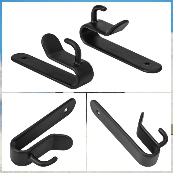 Snowboard Wall Mount Clips, Horizontal Skateboard Wall Mount，Snowboard Display Stand for Room, Garage - Image 5
