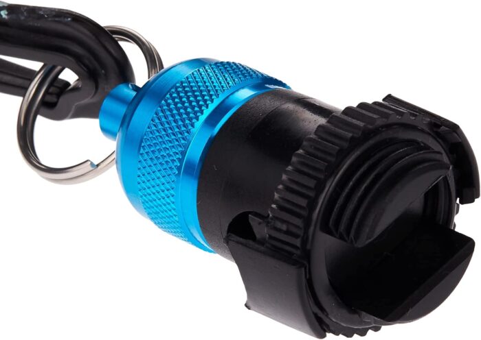 Scuba Choice Scuba Diving Magnetic Regulator Octopus Hose Holder Clip, Blue - Image 3