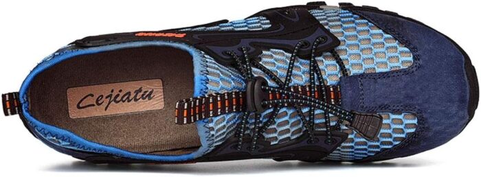 FLARUT Men's Sandals Barefoot Hiking Shoes Quick Dry Breathable Mesh Lightweight Outdoor Training Water Walking Shoes - Image 4