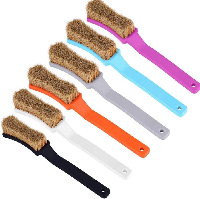 TWO STONES Bouldering Brush with Thick Ultra Durable Boar's Hair Bristles,Perfect Rock Climbing Brushes for Rock Climbing Holds on Climbing Wall as Climbing Chalk Brush Indoor or Outdoor - Image 8