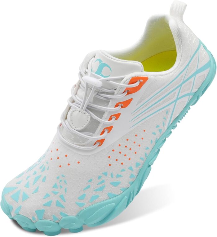 Scurtain Unisex Mens Womens Athletic Hiking Water Shoes Quick Dry Barefoot Aqua Shoes Swim Shoes Beach Shoes with Drainage