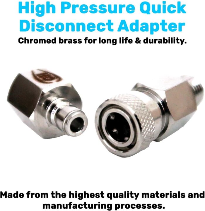 H2Odyssey High Pressure Quick Disconnect Adapter - Essential Scuba Diving Accessory - Image 4
