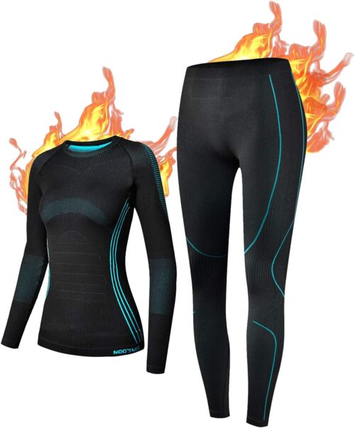 NOOYME Thermal Underwear Base Layer Long Johns for Cold Weather