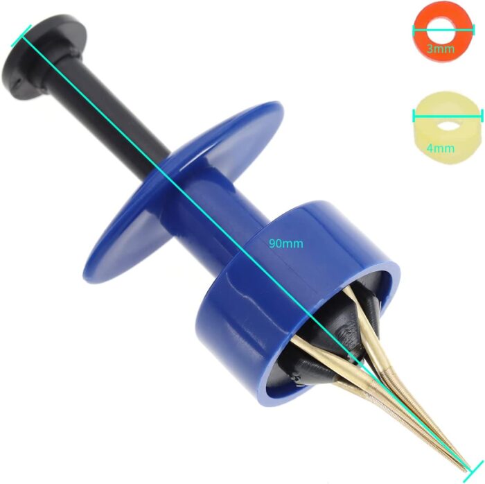The Lord of the Tools 2PCS Pellet Banding Tools Bait Bander Carp Fishing Accessories Coarse Fishing Terminal Tackle with 300PCS 4mm & 300PCS 3mm Bait Bands - Image 4