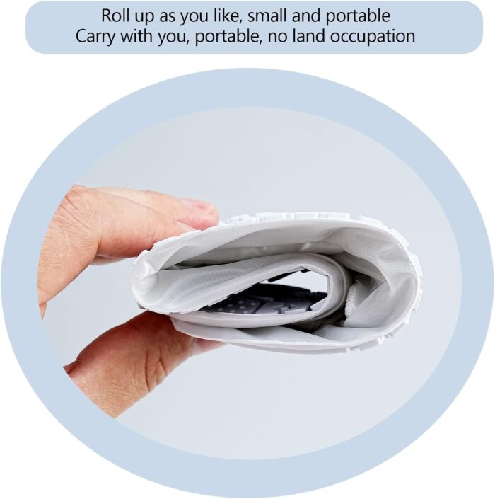 2 Pairs Waterproof Rain Covers for Shoes, PVC Reusable Rain Shoes Cover, Non-Slip Rain Boot Covers for Cycling Outdoor Camping - Image 4