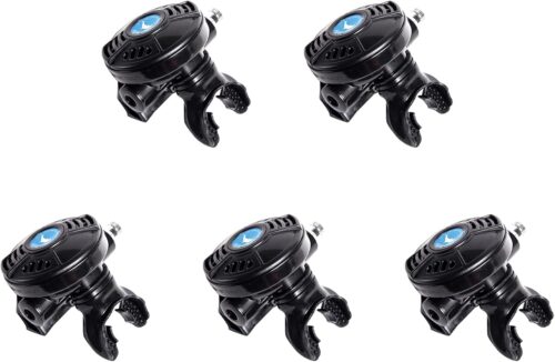 5X Scuba Diving 2Nd Stage Regulator Professional Underwater Scuba Dive Octopus Regulator Equipment Accessory-Black