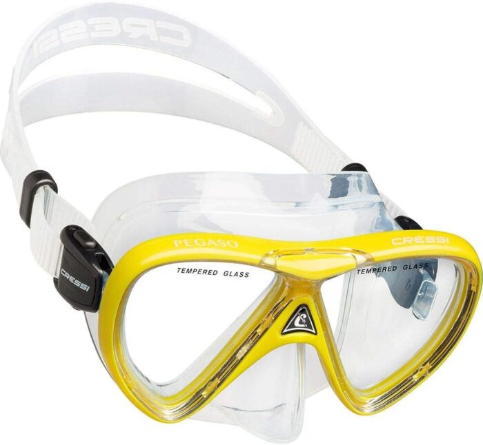 Cressi Snorkeling Silicone Set (Mask & Snorkel) for Kids ages 5 to 15 years old - Pegaso & Iguana: designed in Italy - Image 2