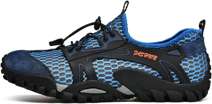 FLARUT Men's Sandals Barefoot Hiking Shoes Quick Dry Breathable Mesh Lightweight Outdoor Training Water Walking Shoes - Image 6