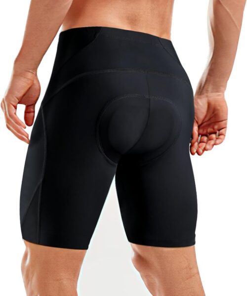 Sportneer Padded Bike Shorts for Men - 4D Padding Mens Bicycle Cycling Biking Clothing Shorts, Breathable and Absorbent