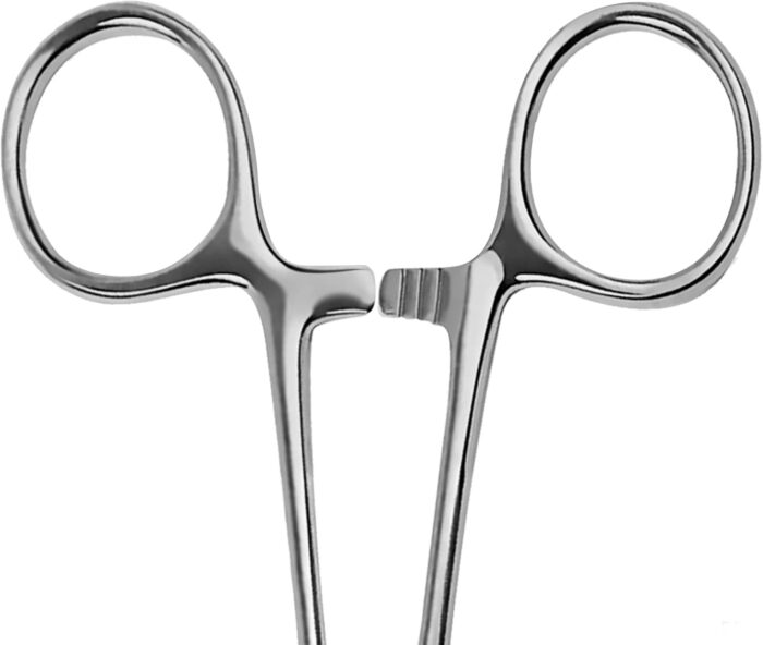SURGICAL ONLINE Versatile Angling Tools with 2pc 5 Inch Fishing Forceps Set - Stainless Steel, Curved & Straight Hemostats, Serrated Jaws, Locking Mechanism, and Lightweight Design - Image 5