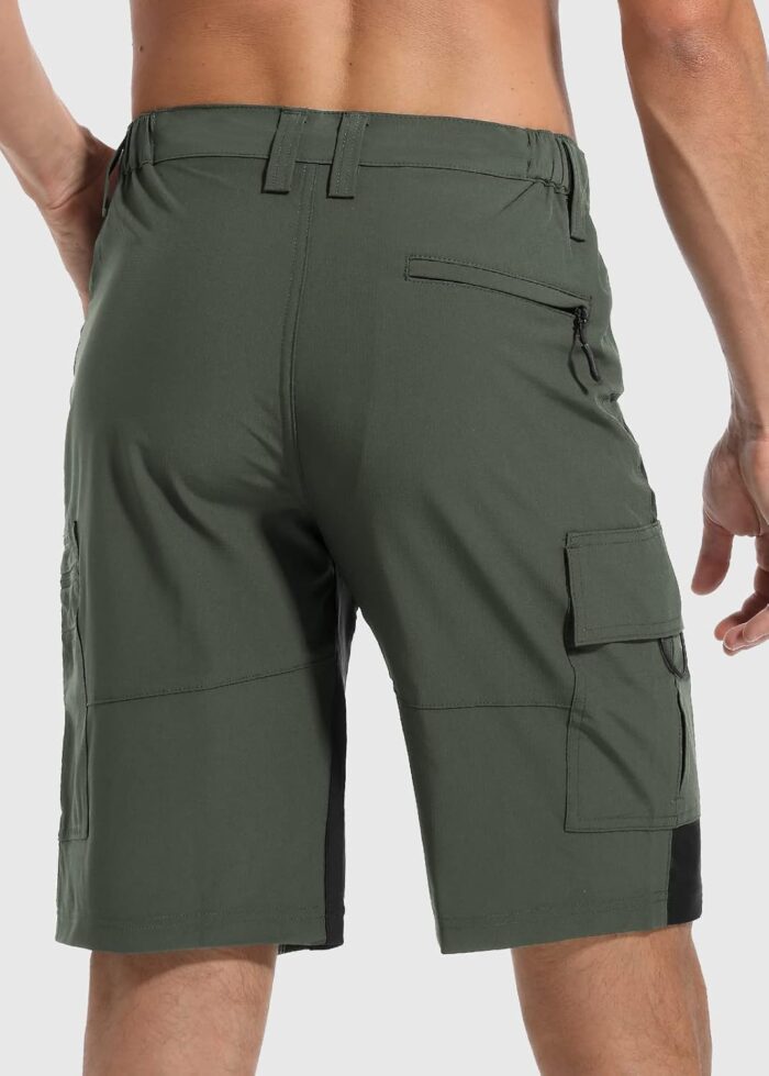 Cycorld Mountain-Bike-Shorts-Mens-Padded Biking Baggy Cycling Short Padding - Image 2