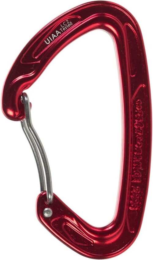 Mad Rock Ultra Light Bent Carabiner (Red)
