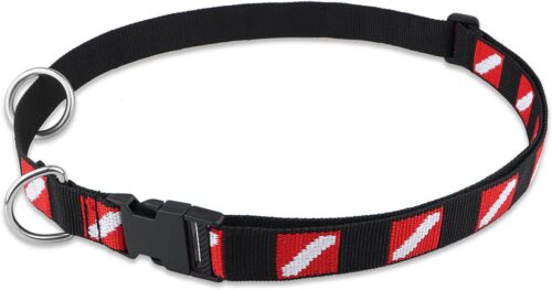 Scuba Diving Belt with Quick Release Buckle, Adjustable Dive Belt with D Ring & Movable Ring, Dive Flag Webbing Diving Gear Hanging Strap for Scuba Diving, Freediving, Snorkeling Equipment