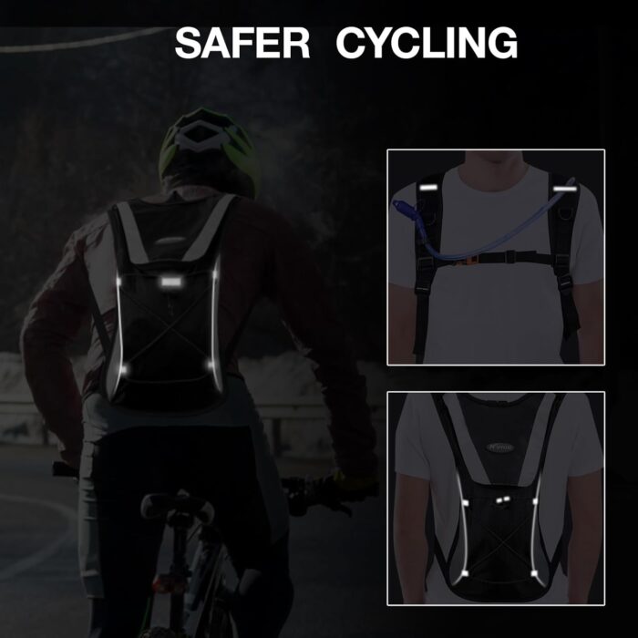Hydration Backpack Hydration Pack with 2L Water Bladder, Lightweight Insulation Water Backpack for Cycling,Hiking, Running,Climbing - Image 7