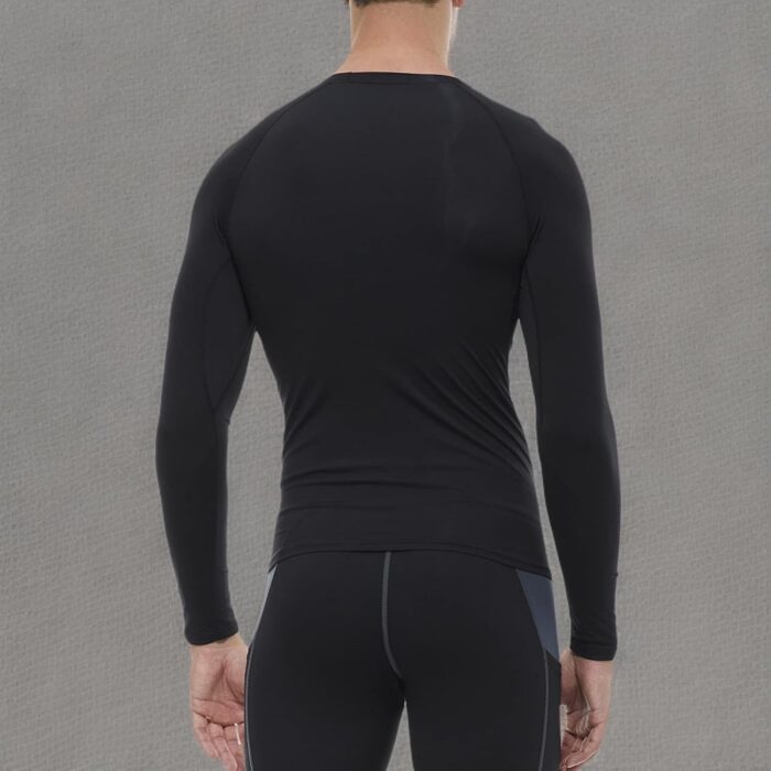 SPVISE 1 or 3 Pack Men's Compression Shirts Long Sleeve Workout Gym T-Shirt Running Top Cool Dry Sports Baselayer Undershirts - Image 8