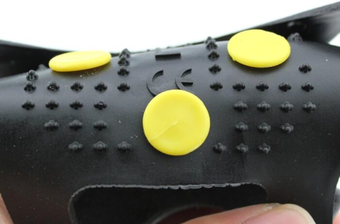 Ice Cleats Grippers for Shoes and Boots 24 Teeth Crampons 10 Teeth Tiny Spikes Ice Cleats for Walk on Ice Snow and Freezing Mud - Image 3