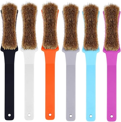 TWO STONES Bouldering Brush with Thick Ultra Durable Boar's Hair Bristles,Perfect Rock Climbing Brushes for Rock Climbing Holds on Climbing Wall as Climbing Chalk Brush Indoor or Outdoor