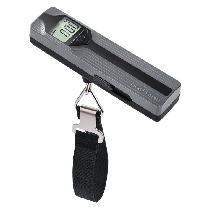 travel inspira Luggage Scale Battery-Free, Travel Essentials, Portable Handheld Suitcase Weight Scale for for Travel Accessories, 110lbs/50kg
