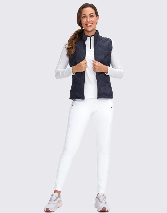 G Gradual Women's Fleece Lined Winter Leggings with Pockets Water Resistant High Waisted Thermal Warm Pants Running Hiking - Image 6