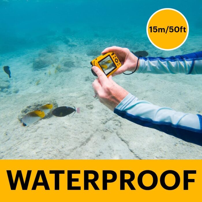 KODAK PIXPRO WPZ2 Rugged Waterproof Shockproof Dustproof WiFi Digital Camera 16MP 4X Optical Zoom 1080P Full HD Video Vlogging Camera 2.7" LCD (Yellow) - Image 3