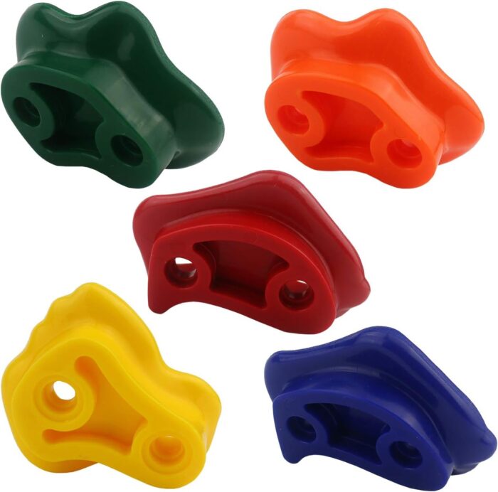 Ogrmar 25 PCS Rock Climbing Holds Set with Mounting Screws and Hardware for DIY Kids Indoor and Outdoor Play Set Use - Image 4