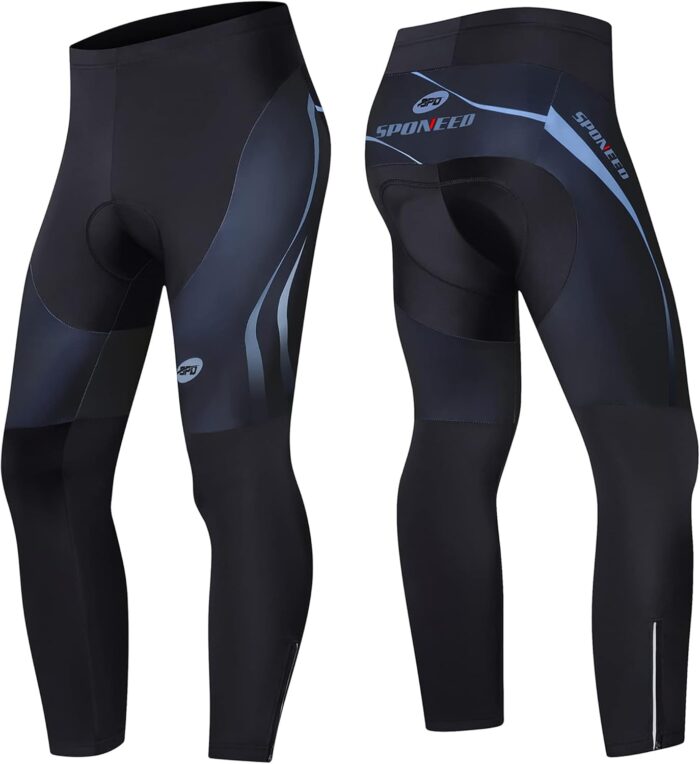 sponeed Men's Bicycle Pants 4D Padded Road Cycling Tights Leggings Outdoor Cyclist Riding Bike Wear - Image 5
