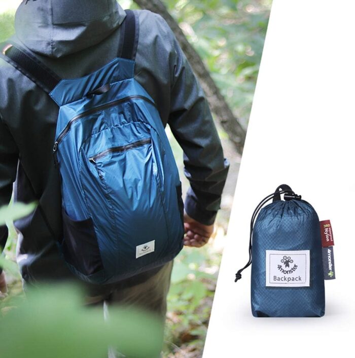 4Monster Hiking Daypack,Water Resistant Lightweight Packable Backpack for Travel Camping Outdoor - Image 5