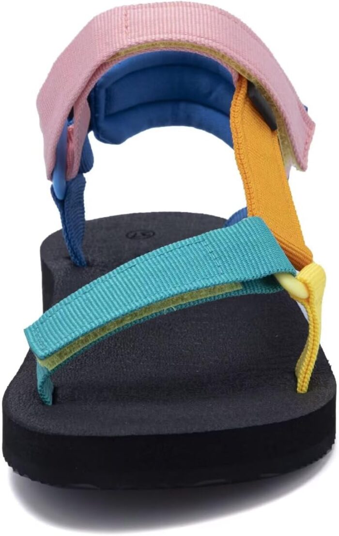 Women's Sandals Casual Summer Sandals for Women with Arch Support Yoga Mat Insole Lightweight Water Shoes Outdoor - Image 3
