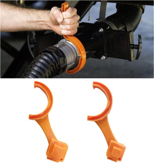 2 PCS RV Sewer Hose Wrench, Multi Purpose Fittings Wrench to Connect and Disconnect Sewer Hoses, Fits Most 3 Inch and 4 Inch Male/Female RV Sewer Caps, RV Accessories