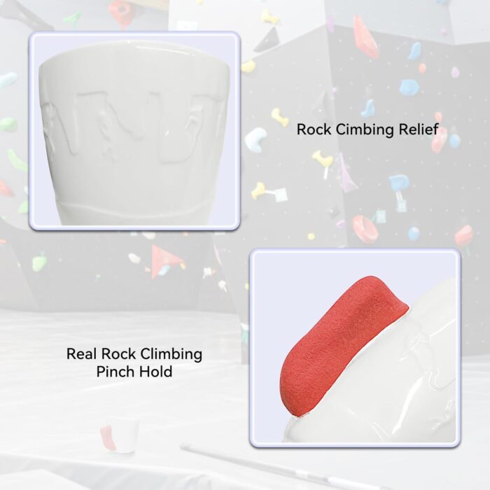 TWO STONES Rock Climbing Mug | Rock Climbing Coffee Mug | Climber Mug as Rock Climbing Gift for Climbers, Safe for Dishwasher and Microwave - Image 2